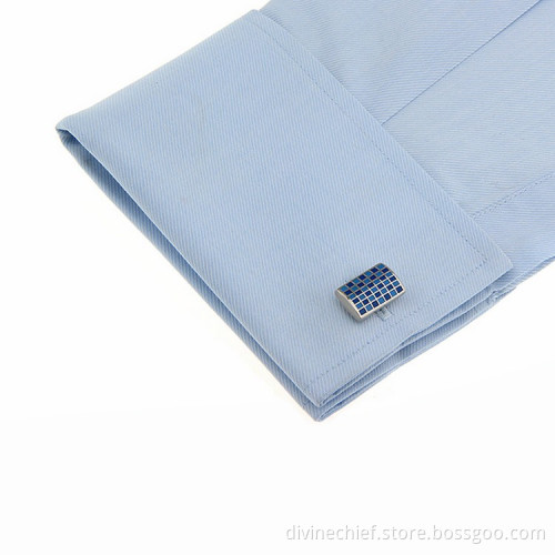 Wholesale Custom Cufflinks Stainless Steel/Copper/Silver Men Cufflinks